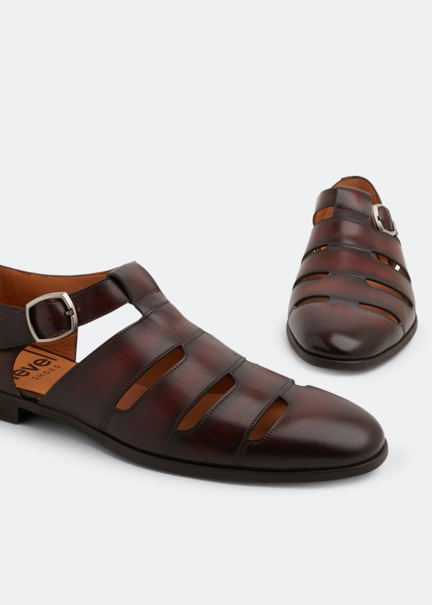 Magnanni Cabrera sandals for Men - Brown in Oman | Level Shoes