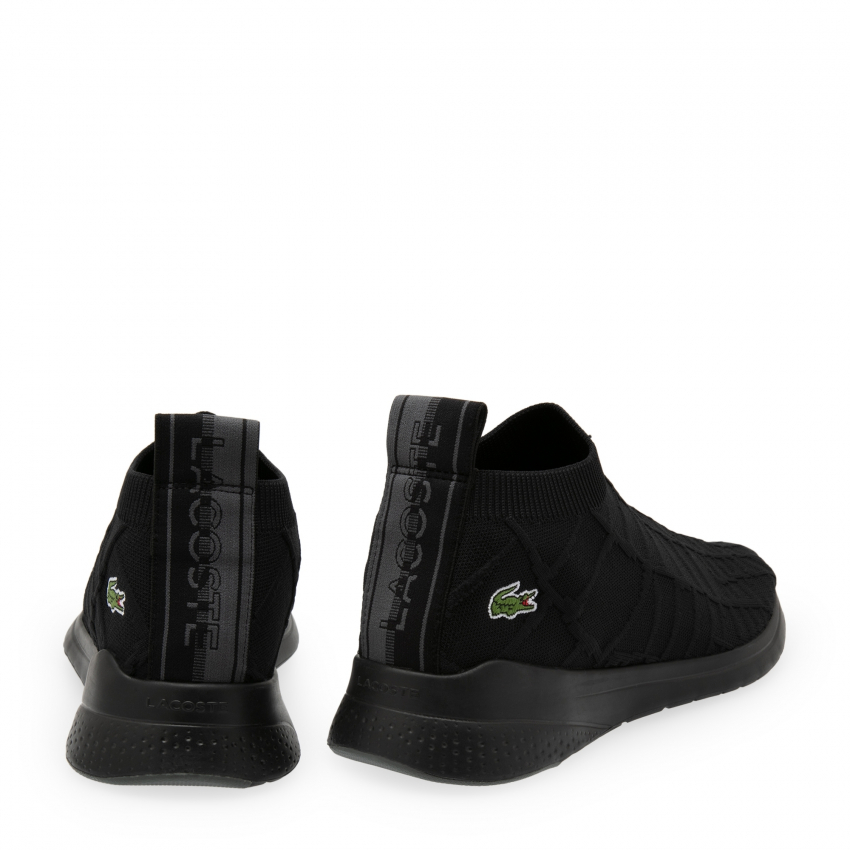 lacoste fit sock trainers