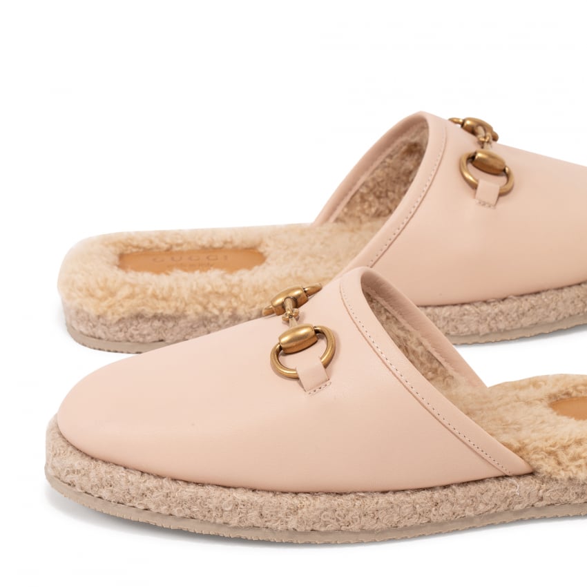 Gucci Horsebit mules for Women - Pink in Oman | Level Shoes