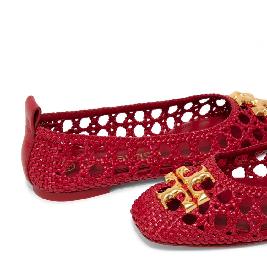 tory burch eleanor woven flats