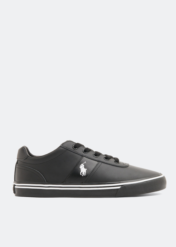 Polo Ralph Lauren Hanford leather sneakers for Men - Black in Oman | Level  Shoes