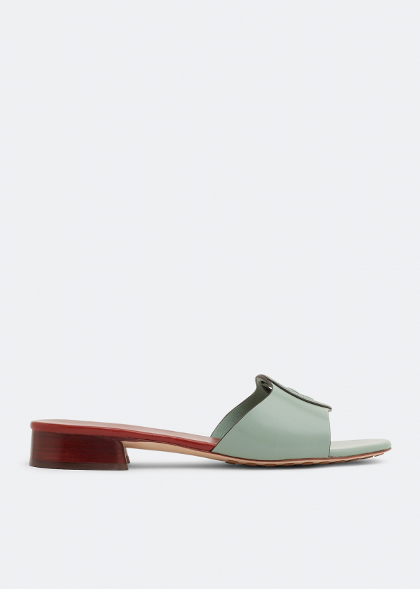Tory Burch Bombe Miller sandals for Women - Green in Oman | Level Shoes