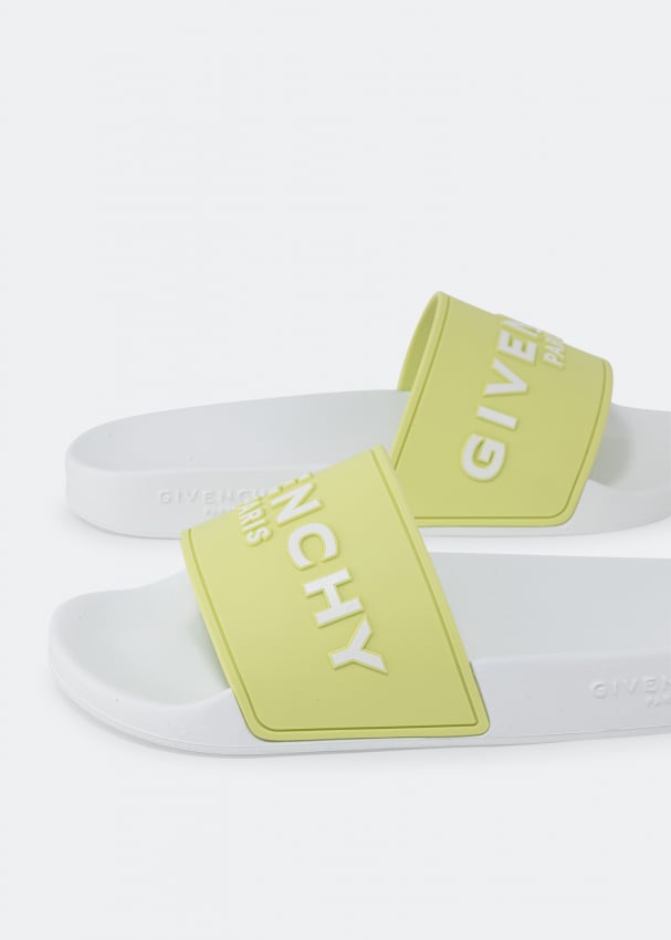 givenchy slides yellow