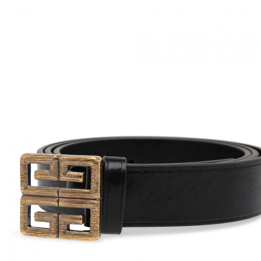 Givenchy 4G leather belt for Men - Black in Oman | Level Shoes