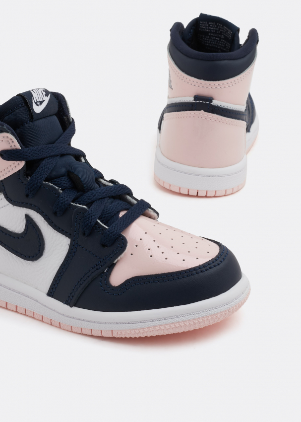 glossy baby pink air jordan 1 retro