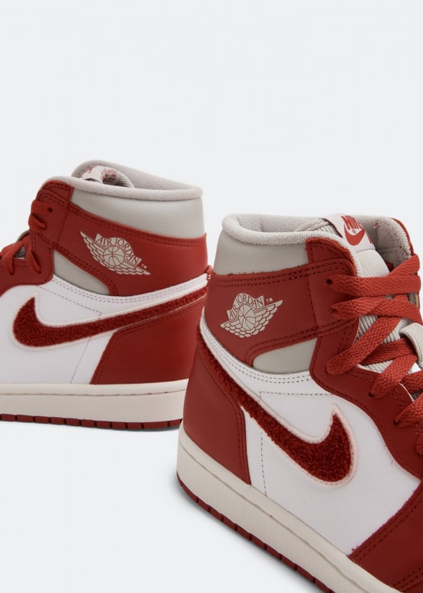 womens red jordan shoes