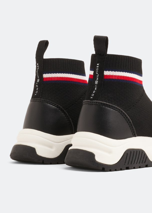 Tommy Hilfiger Sock sneakers for Boy - Black in Oman | Level Shoes