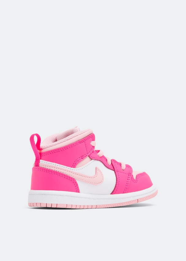 pink newborn jordans